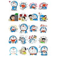 Наклейки Doraemon Many Emotions No.7
