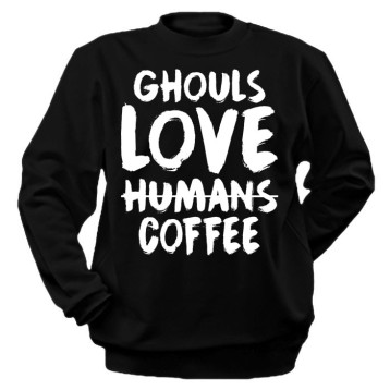 Купить Аниме толстовка Tokyo Ghoul - Ghouls Love Coffee в Аниме интернет-магазине Акки с доставкой по России