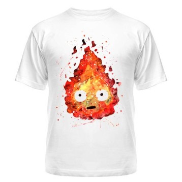 Купить Аниме футболка Howl no Ugoku Shiro / Ходячий замок в Аниме интернет-магазине Акки с доставкой по России