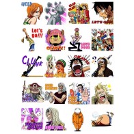Стикеры виниловые аниме One Piece No.12