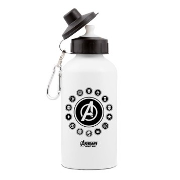 Купить Спортивная бутылка для воды Avengers: Infinity War Symbols в Аниме интернет-магазине Акки с доставкой по России