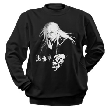Купить Толстовка Kuroshitsuji Undertaker в Аниме интернет-магазине Акки с доставкой по России