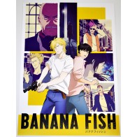 Аниме плакат Банановая рыба, размер А3 вариант 4