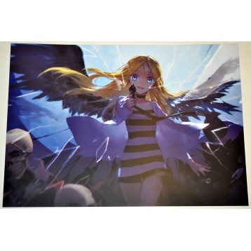 Купить Аниме плакат Ангел кровопролития, размер А3 вариант 3 в Аниме интернет-магазине Акки с доставкой по России