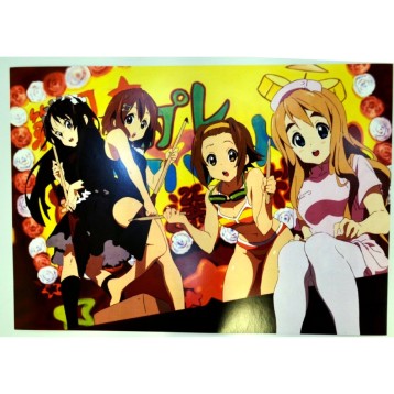Купить Аниме плакат K-On!, размер А3 вариант 1 в Аниме интернет-магазине Акки с доставкой по России