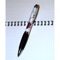 Ручка синяя шариковая Хатсуне Мику