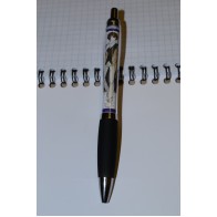 Ручка синяя шариковая Великий из бродячих псов вариант 2