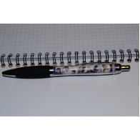 Ручка синяя шариковая К-поп вариант 3