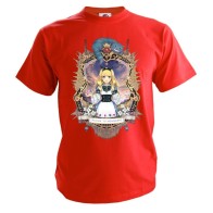 Аниме футболка Alice in Wonderland