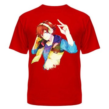 Купить Аниме футболка Hamatora в Аниме интернет-магазине Акки с доставкой по России