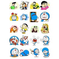 Наклейки Doraemon Many Emotions No.8
