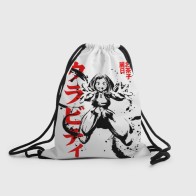 Рюкзак-мешок 3D «Моя геройская академия, Очако»