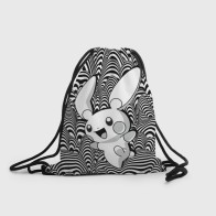 Рюкзак-мешок 3D «Пикачу на психоделическом фоне»