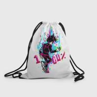 Рюкзак-мешок 3D «Моб Психо 100 процентов»