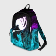 Рюкзак 3D «Хвост Феи голубой и фиолетовый»