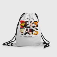 Рюкзак-мешок 3D «Логотип Beastars»