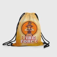 Рюкзак-мешок 3D «Маки - Пламенная бригада пожарных»