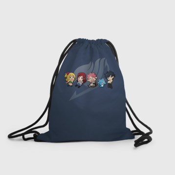 Купить Рюкзак-мешок 3D «Милые герои Хвоста Феи» в Аниме магазине Акки