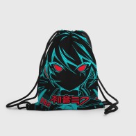 Рюкзак-мешок 3D «Мику Хацунэ / Hatsune Miku »