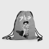 Рюкзак-мешок 3D «Поцелуй Канеда и Кей - Akira»