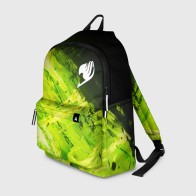 Рюкзак 3D «Хвост Феи зеленые мазки»