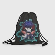 Рюкзак-мешок 3D «Мегуми два волка Магическая битва»