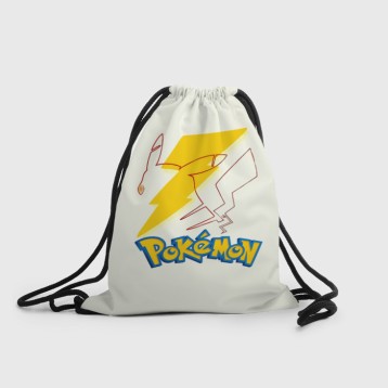 Купить Рюкзак-мешок 3D «Пикачу - Pokemon» в Аниме магазине Акки