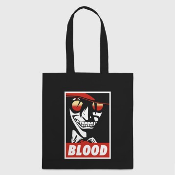 Купить Шоппер 3D «Алукард Blood» в Аниме магазине Акки