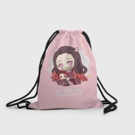 Рюкзак-мешок 3D «Baby Nezuko»