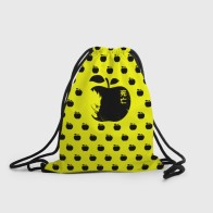 Рюкзак-мешок 3D «яблочки Рюка желтый фон»
