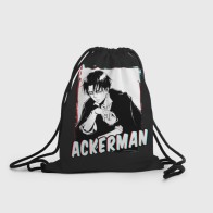 Рюкзак-мешок 3D «Ackerman monochrome»