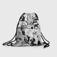 Рюкзак-мешок 3D «7 СМЕРТНЫХ ГРЕХОВ. Манга-паттерн»