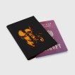 Купить Обложка для паспорта матовая кожа «Ichigo Kurosaki» в Аниме магазине Акки