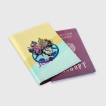 Купить Обложка для паспорта матовая кожа «JOJO » в Аниме магазине Акки