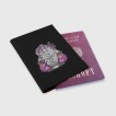 Купить Обложка для паспорта матовая кожа «Jo Jo Stone Mask» в Аниме магазине Акки