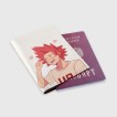 Купить Обложка для паспорта матовая кожа «Hearts Anime» в Аниме магазине Акки