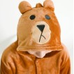 Купить Кигуруми Грустный Медведь Коричневый / Kigurumi Sad Brown Bear в Аниме интернет-магазине Акки с доставкой по России