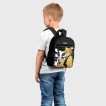 Купить Детский рюкзак 3D «ЗЕНИТЦУ | ZENITSU | ИСТРЕБИТЕЛЬ ДЕМОНОВ» в Аниме магазине Акки